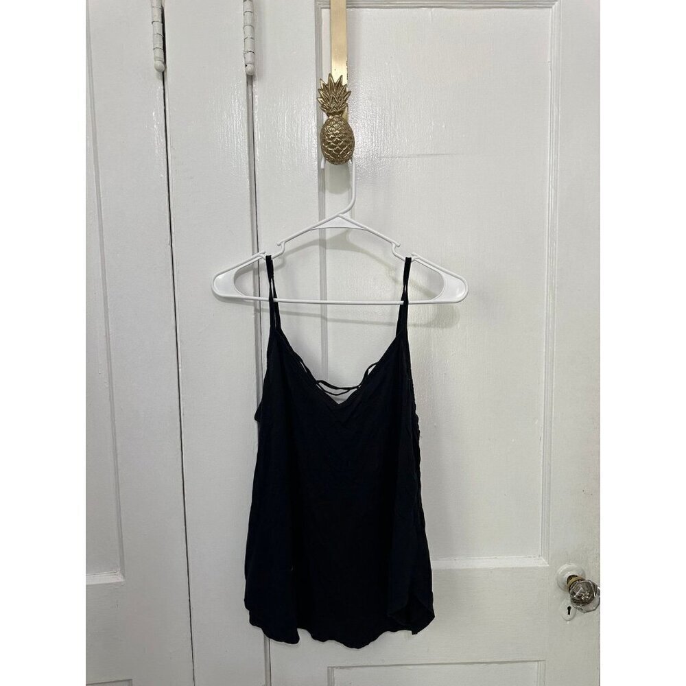 Abercrombie and Fitch women’s size large black tank top